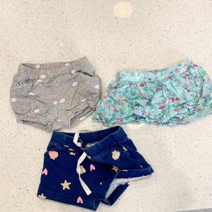 Set of 3 Carters Shorts